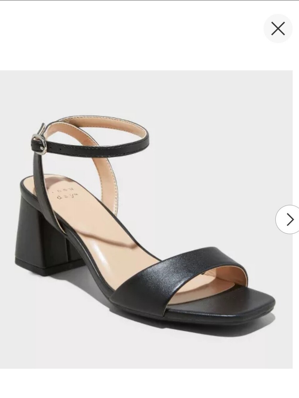 Women's Shannon Heels With Memory Foam Insole A New Day Size 12